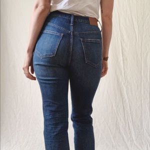 Madewell High Rise Slim Boy Jean
